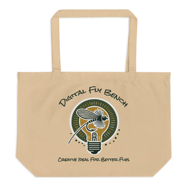 Large organic tote bag